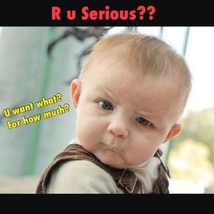 We aren’t offended by offers, you never know till you try.